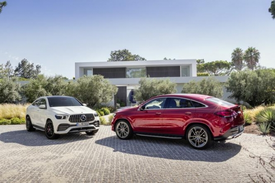 Debuts Mercedes-Benz GLE Coupe and Mercedes-AMG GLE 53 4Matic + Coupe