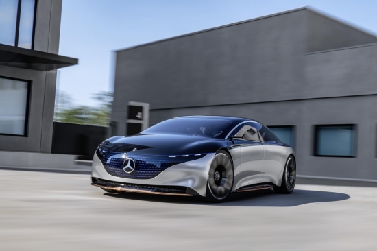 Mercedes-Benz Vision EQS: autonomy, electrification and a new dimension of luxury